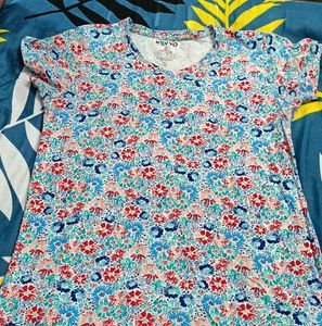 Floral Print Tee