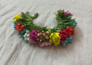 Floral Hair Garland Accessory