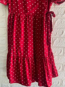 Red Polka Dot Dress