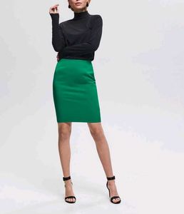 Cotton Pencil Skirt