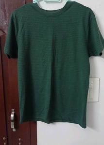 Green Striped Tee
