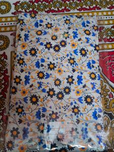 Floral Print Pant And Kurta Set