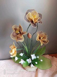 Nylon Stockings Flowers!