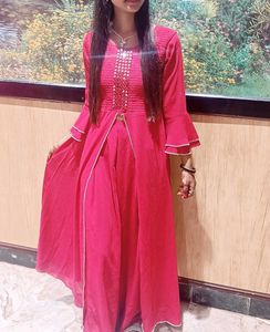 Elegant Red Kurta Set