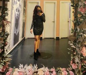 Sparkling Black Party Dress