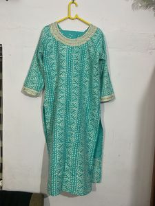 Elegant Green Kurta