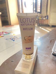 lotus naturals white glow CC foundation All skin t