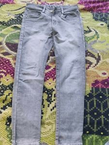 Gray Denim Jeans