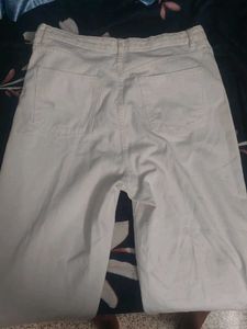 White Wide Leg Jeans