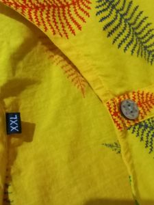 Yellow Printed Kurta (Women&#39;s)