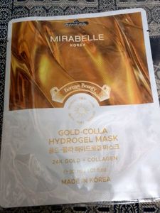 Mirabelle Gold Hydrogel Collagen Mask