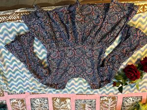 Paisley Print Dress