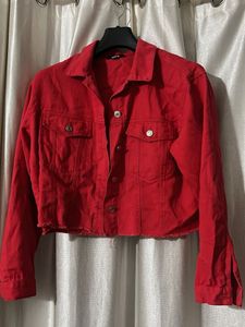 Red Denim Jacket