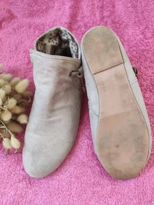 Nude Ankle Boots