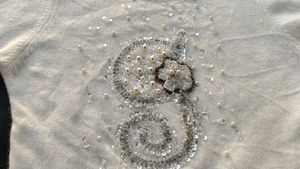 Embellished Knit Sweater