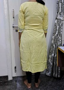 Yellow Aurelia Kurta