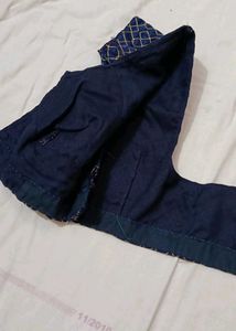 Navy blue blouse