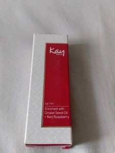 Kay Beauty Lip Tint- Fiery. New, comes with box.