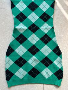 Argyle woollen Knit Dress