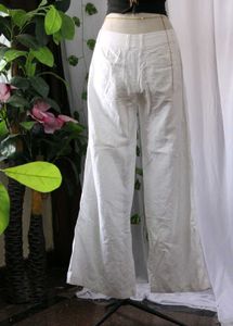 White Linen Pants
