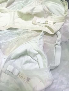 Comfortable White Bra