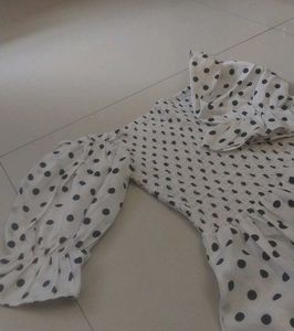 Chic Polka Dot Midi Dress