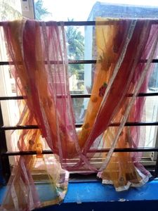 ✨✨✨✨Georgette pink dupatta
