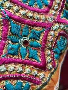 Embroidered Fabric Trim
