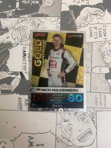 Nico hulkenburg Turbo Attax Gold Limited Edition