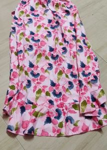 Floral Print Skirt