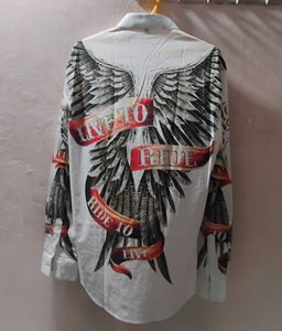 Men&#39;s Full Sleeve Dimond Print Shirt (Size - 2XL)