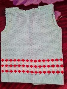 Adorable Knitted Baby Vest