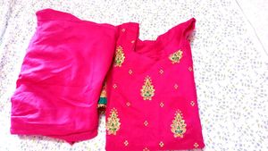 Banarasi Silk Suit And Saree
