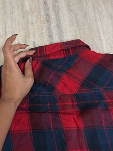 Red &amp; Blue Plaid Shirt