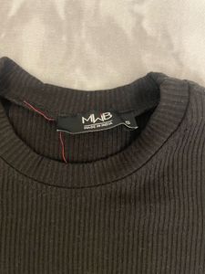 Side Tie Up Black Top