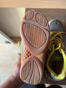 Nivia Grey Non Marking Sport Shoes