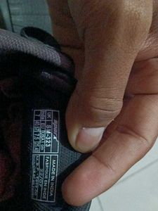 Sparx Black Shoe