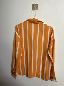 Madame Yellow Striped Top