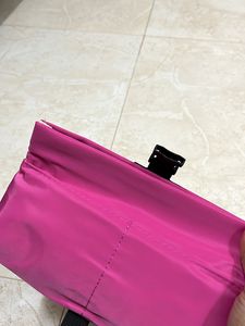 Smart Buckle Up Makeup Pouch - Rose Pink