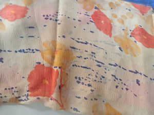 Floral Print Fabric Duppata/Stall
