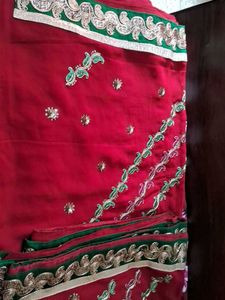 Heavy  work  saree