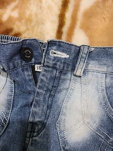Cute Kids&#39; Denim Cargo Pants