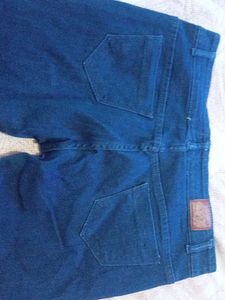 Dark Wash Denim Jeans for Ladies