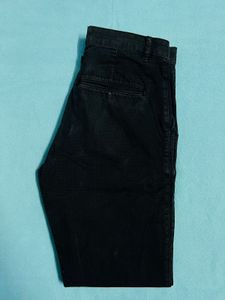 Black Casual Trouser ,Size: 30 Inch