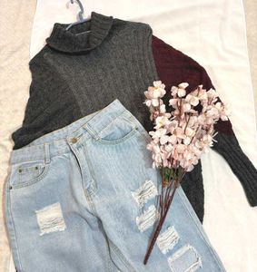 🎁Buy1 Get1 Free Cozy Multi-Color Knit Sweater E