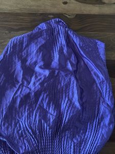 Purple Button-Down shirt top