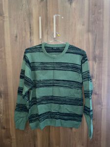 Striped Green Sweater