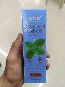 Wow Cool Mint Hair Oil 200Ml