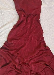 Cherry Red Tube Dress