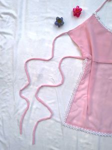 Dreamy halter backless Short kurti 🌷